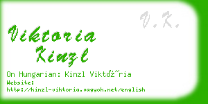 viktoria kinzl business card